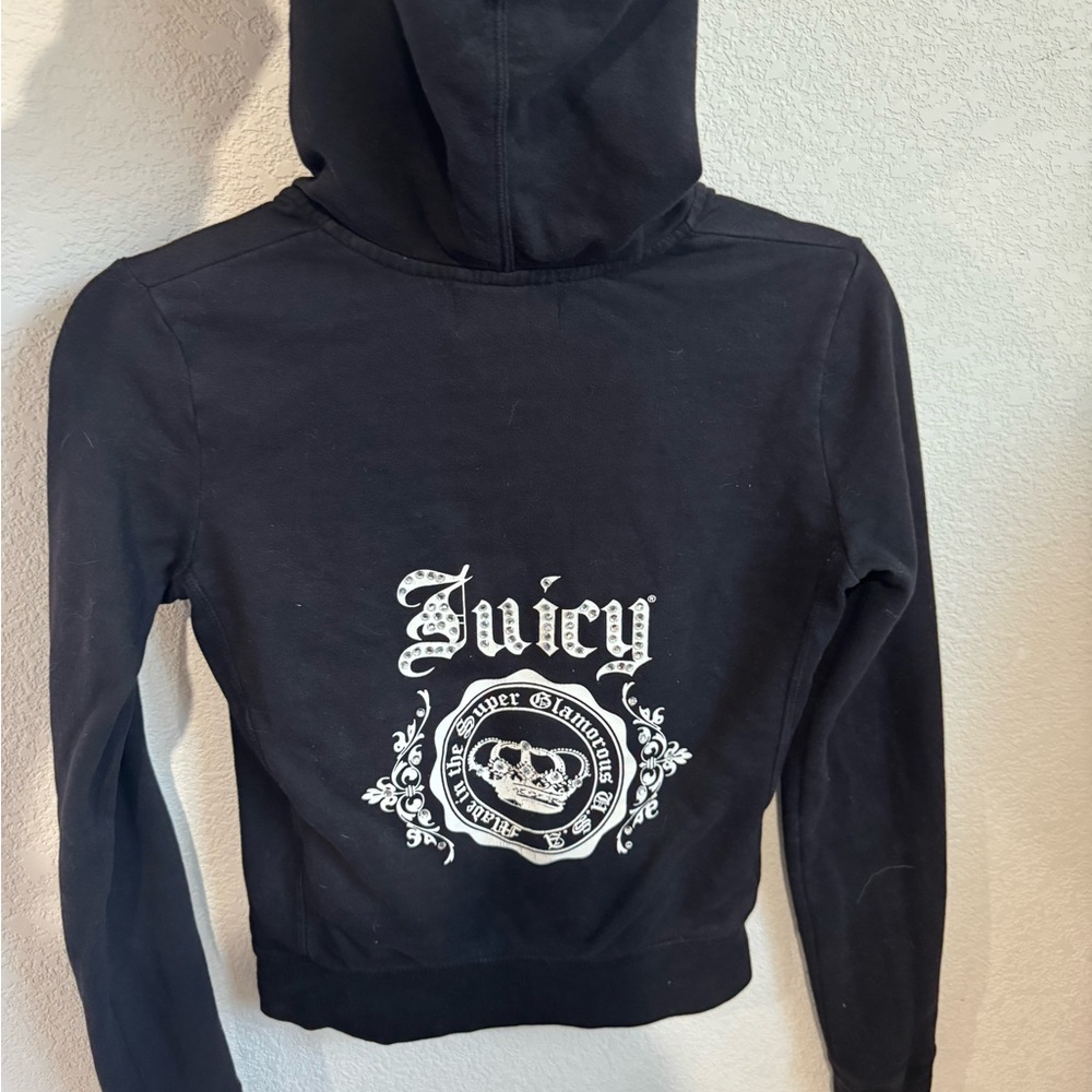 Juicy Couture Black Graphic Hoodie